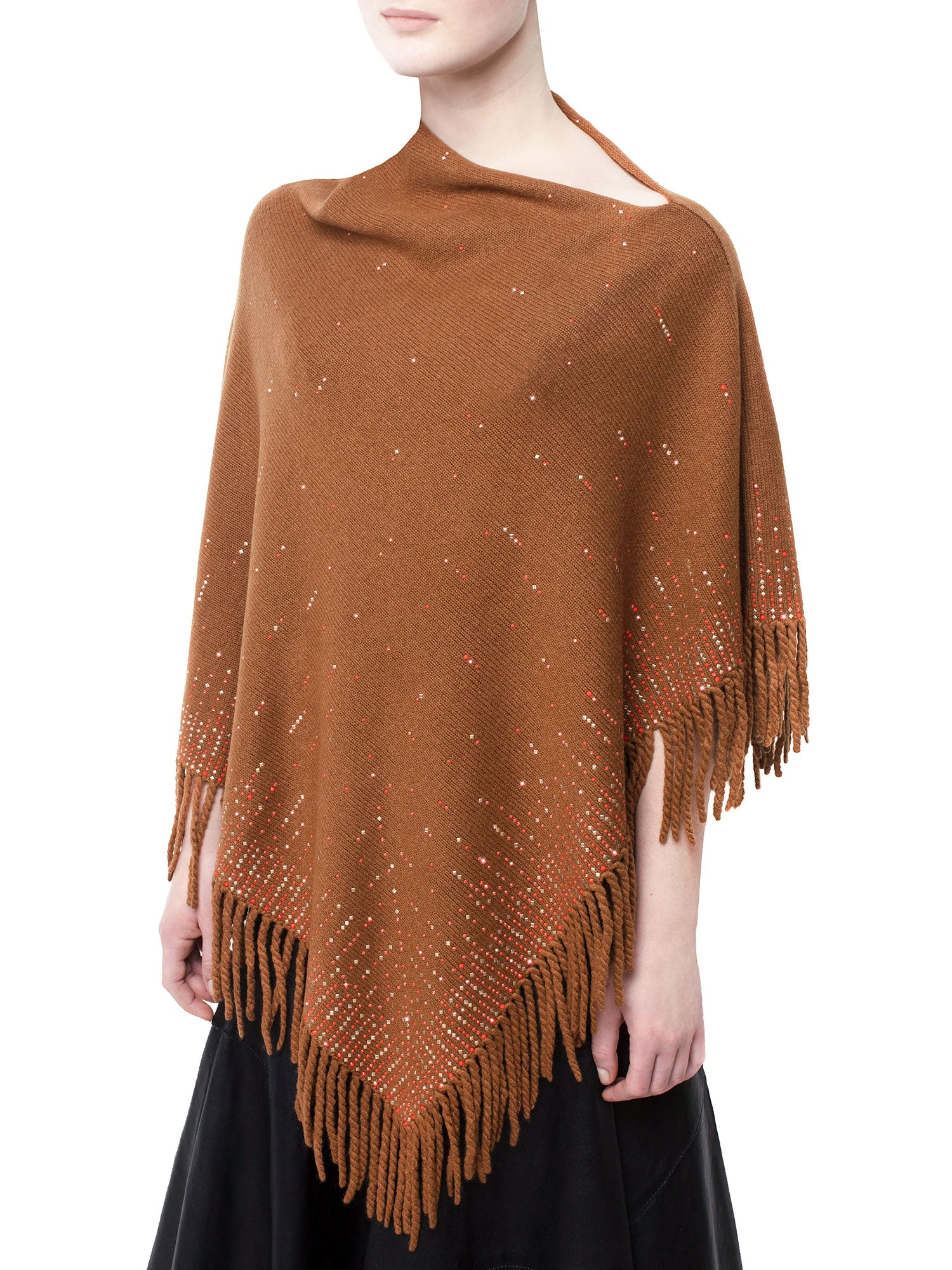 Top Fringe poncho